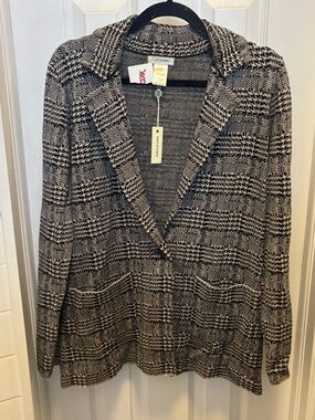 Max Studio Sweater Blazer NWT